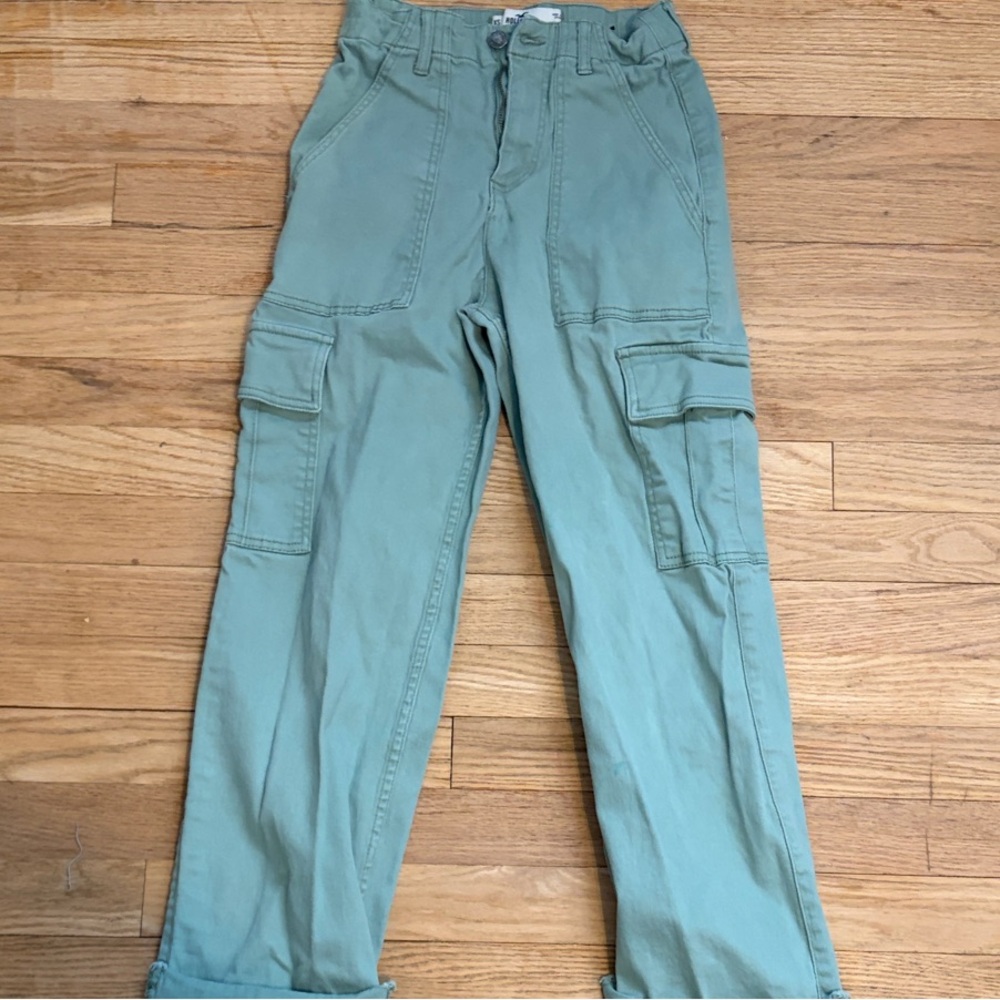 Hollister Sage Green Ultra High-Rise Pants